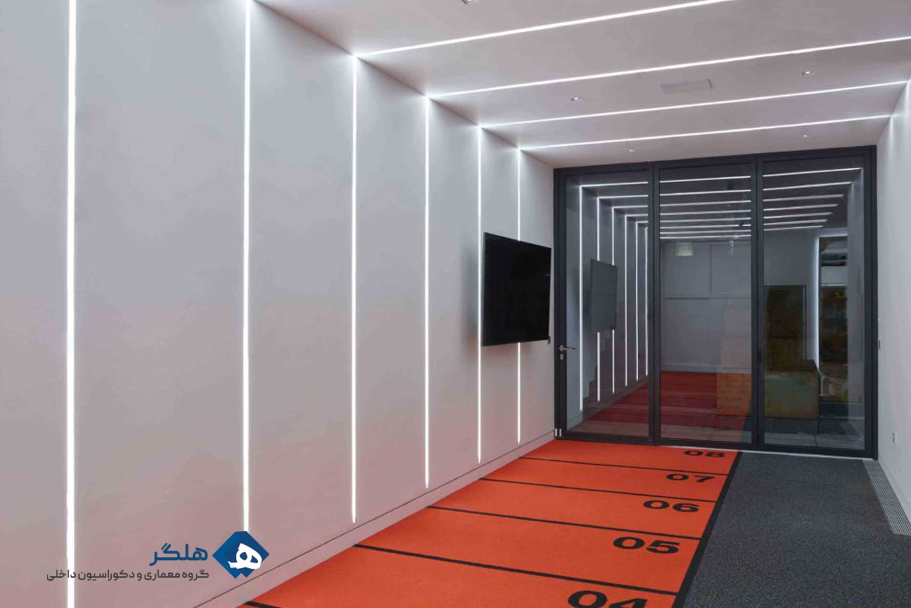 تکنیک های نورپردازی خطی