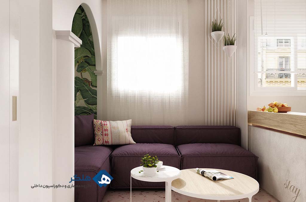 رنگ بنفش تیره