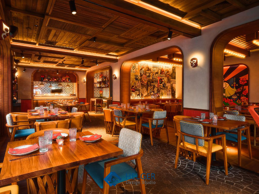 طراحی فضای داخلی رستوران سنتی