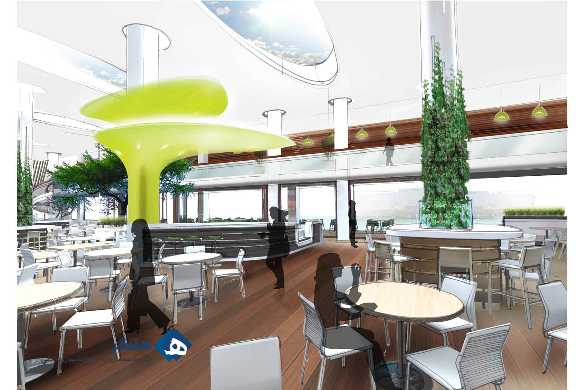 طراحی دکوراسیون داخلی فضاهای تجاری