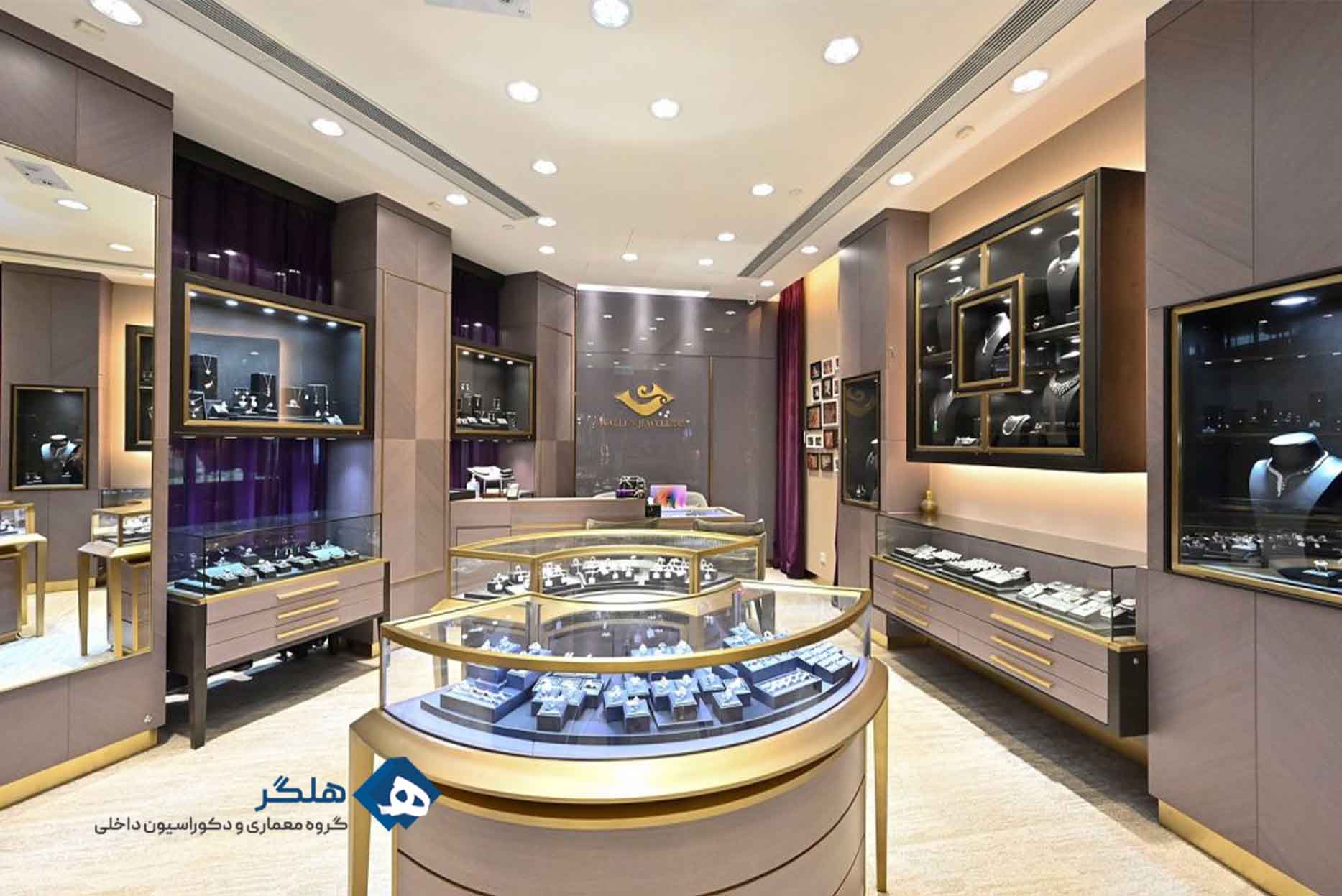 طراحی دکوراسیون فضای تجاری