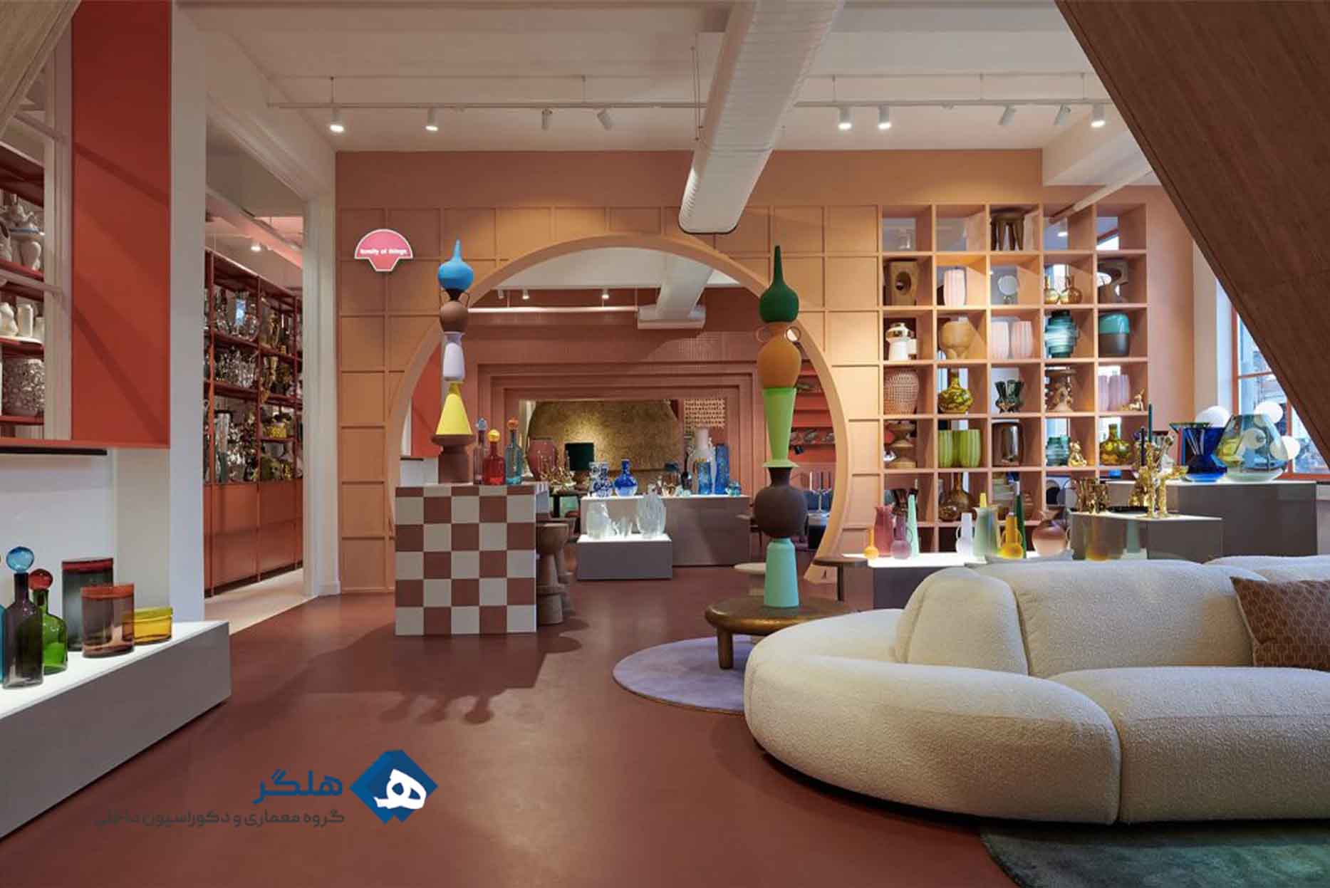 اجرای دکوراسیون داخلی فروشگاه تجاری