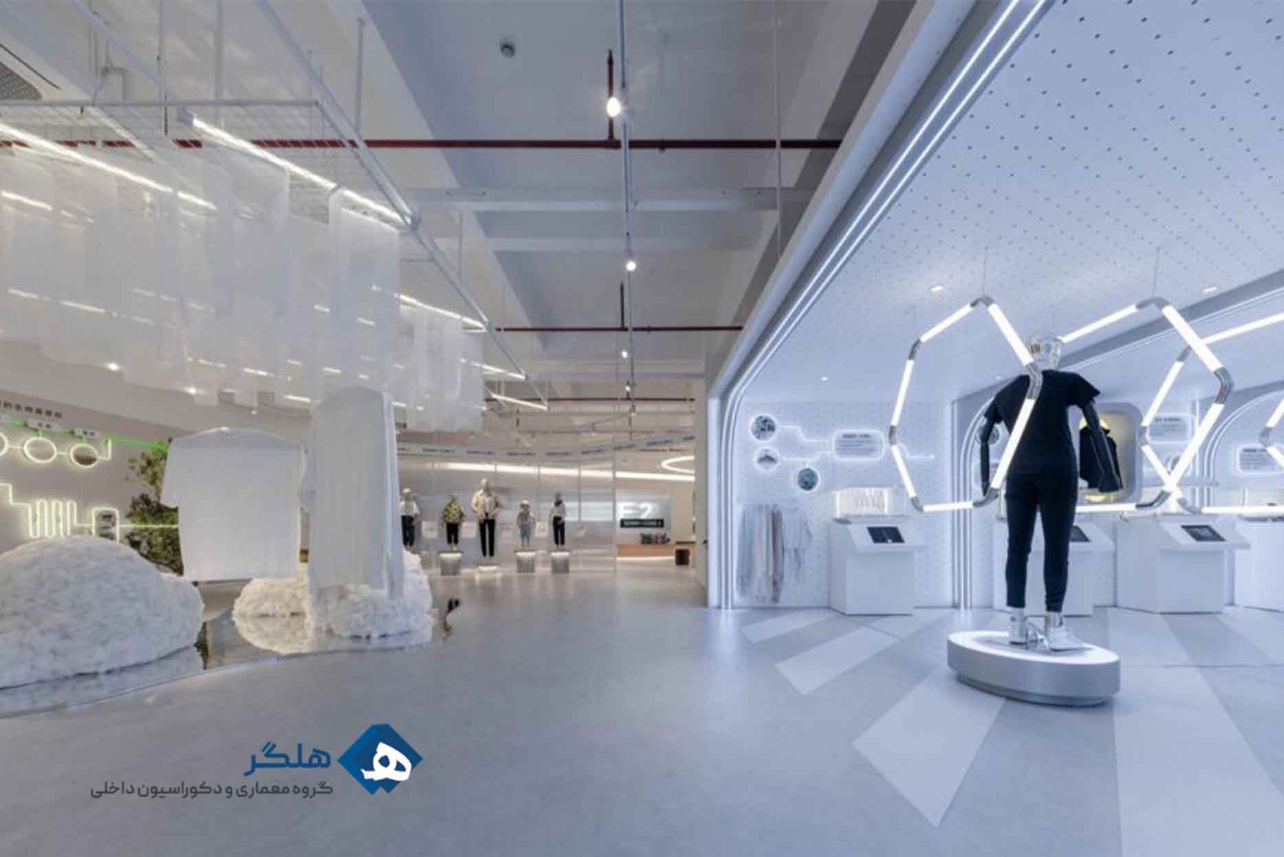 طراحی و اجرای دکوراسیون داخلی مغازه