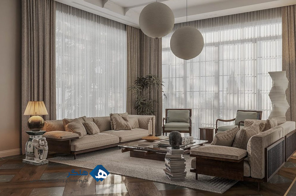 چیدمان خانه های کوچک ایرانی