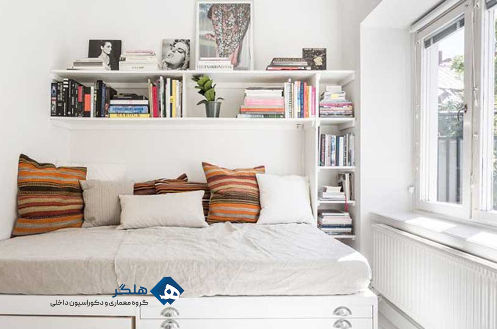 چیدمان اتاق خواب کوچک