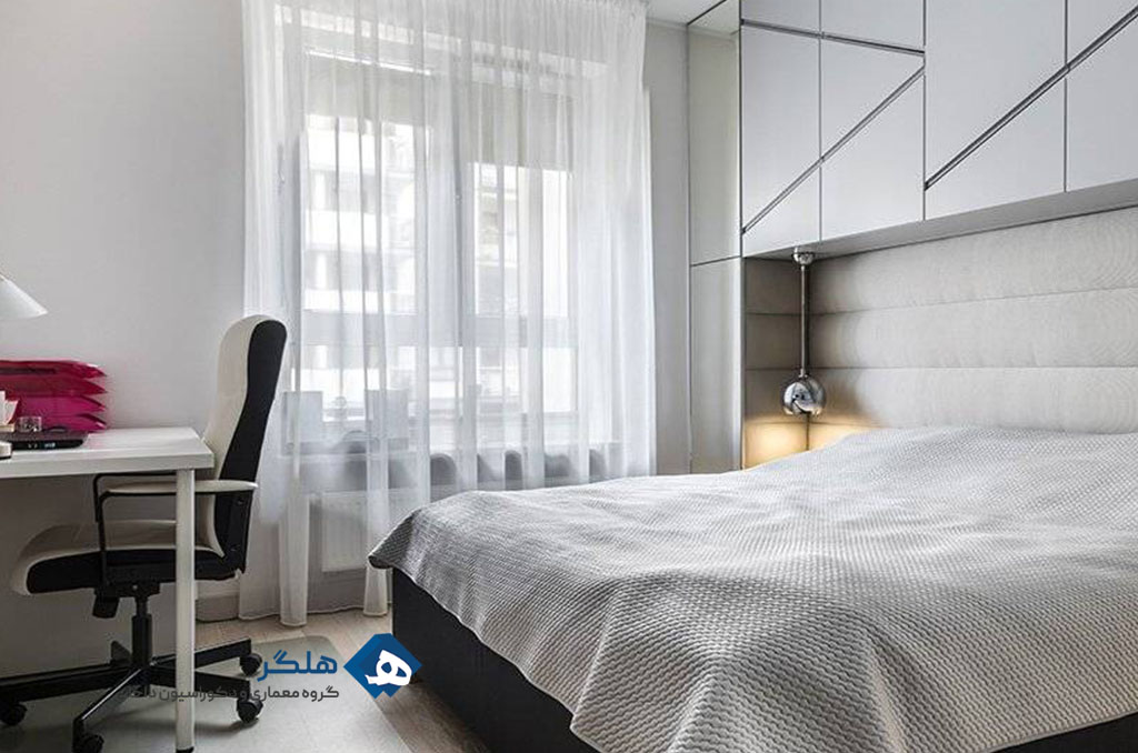 ایده چیدمان اتاق خواب کوچک