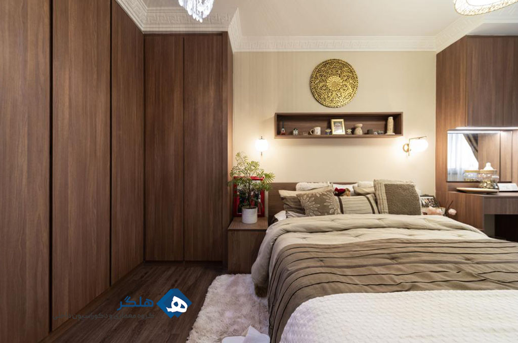 ایده چیدمان اتاق خواب کوچک