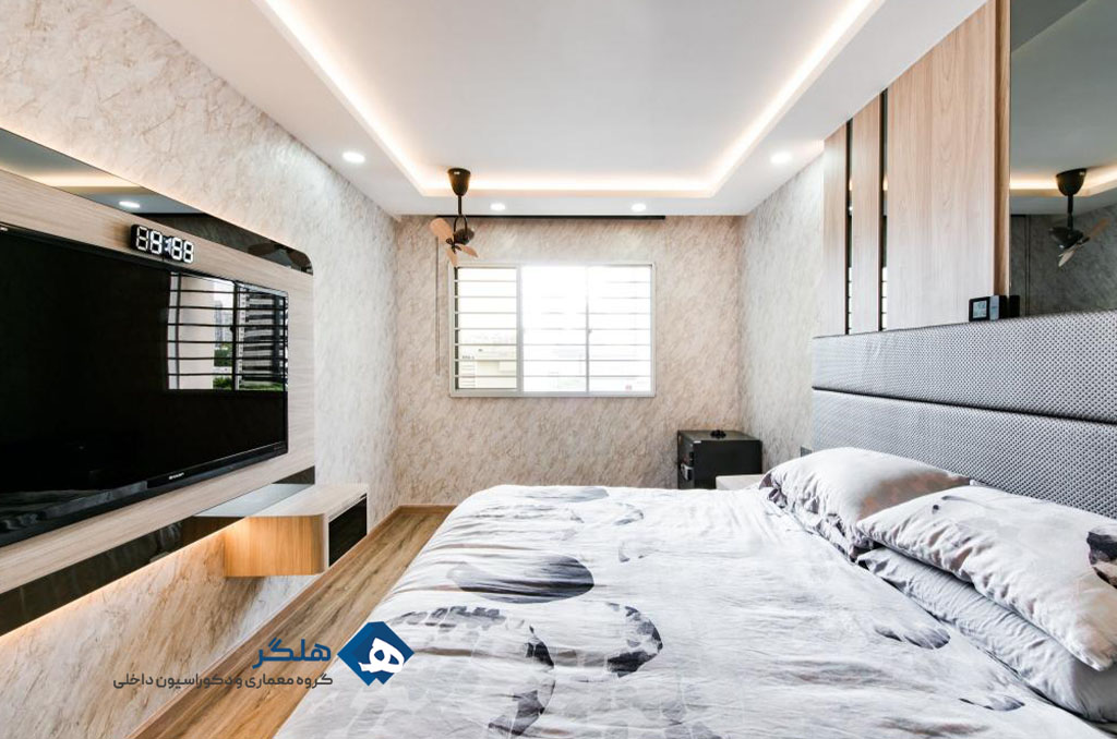 طراحی نورپردازی اتاق خواب