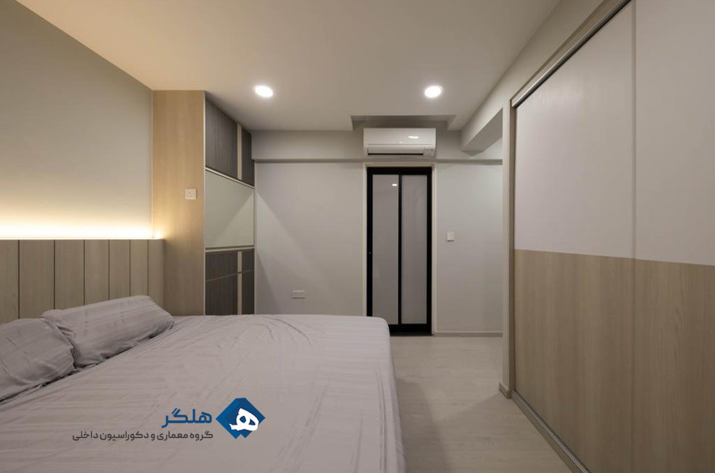 طراحی چیدمان اتاق خواب کوچک