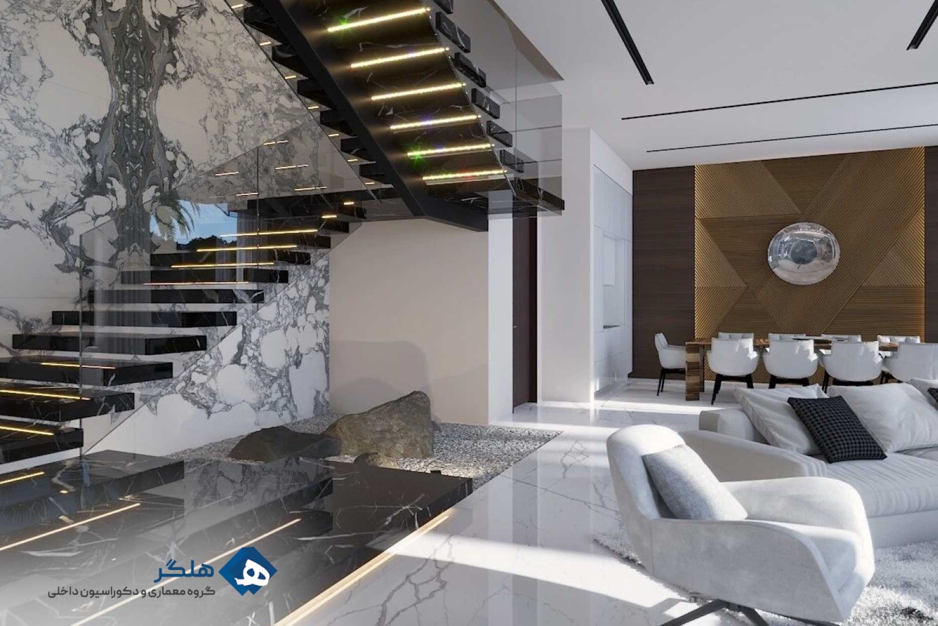 دکوراسیون داخلی ویلا