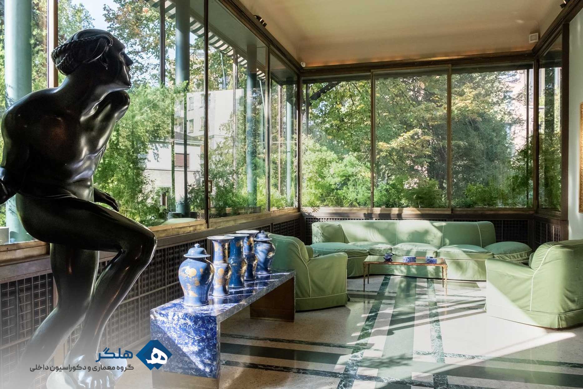 طراحی داخلی ویلا