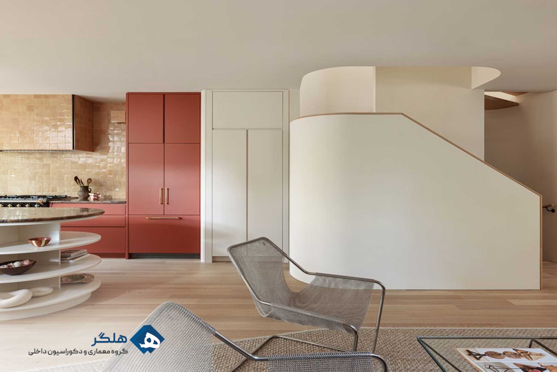 طراحی داخلی ویلای مینیمال