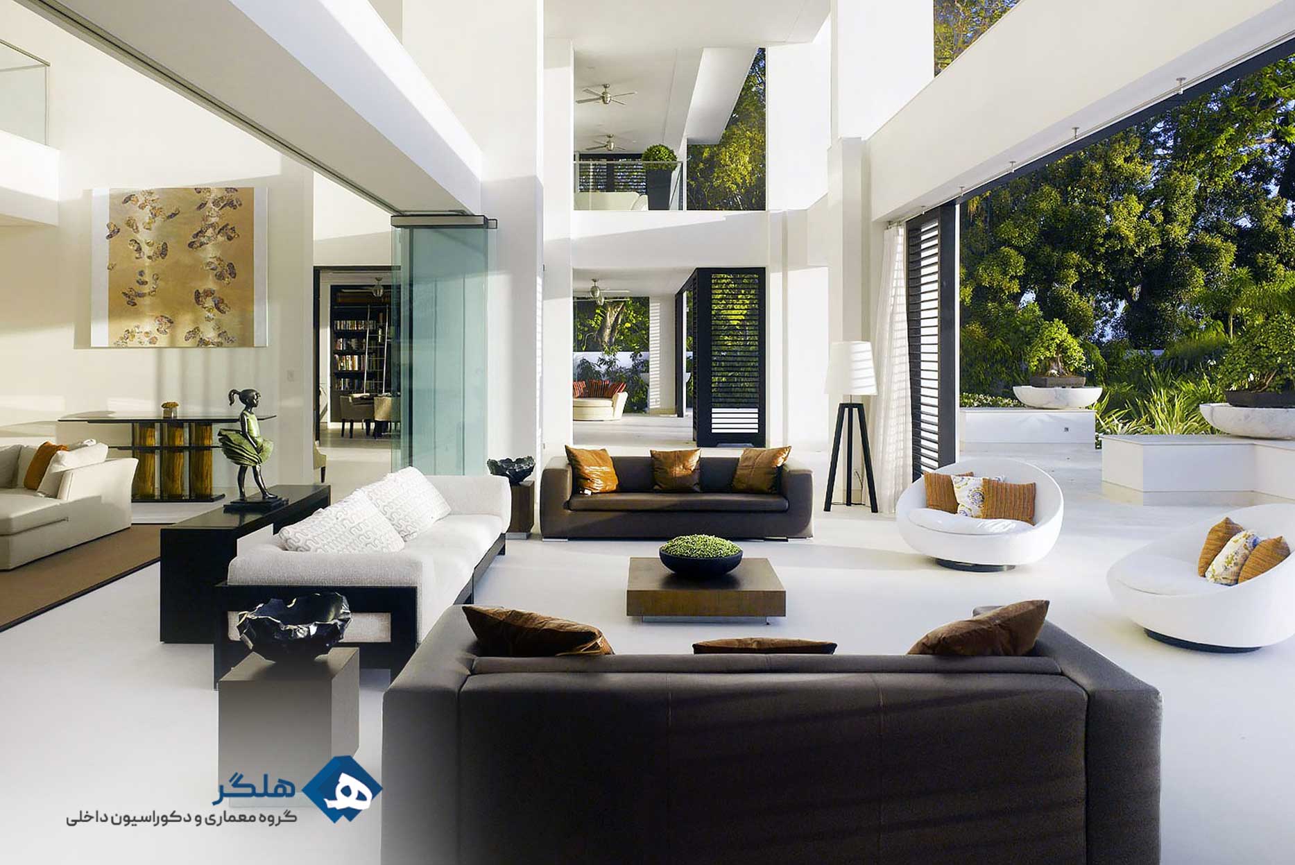 طراحی داخلی ویلا