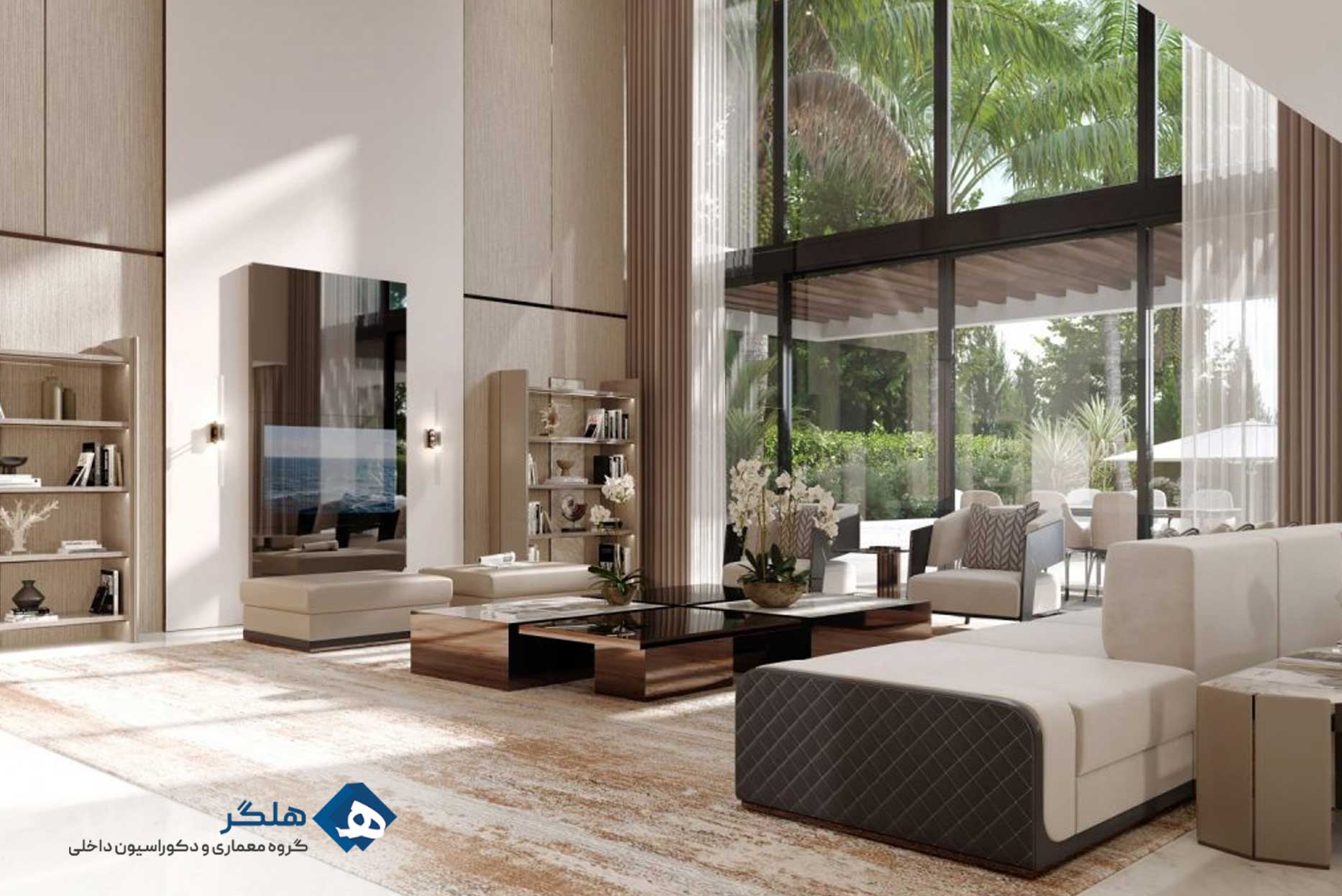 طراحی داخلی ویلای شمال