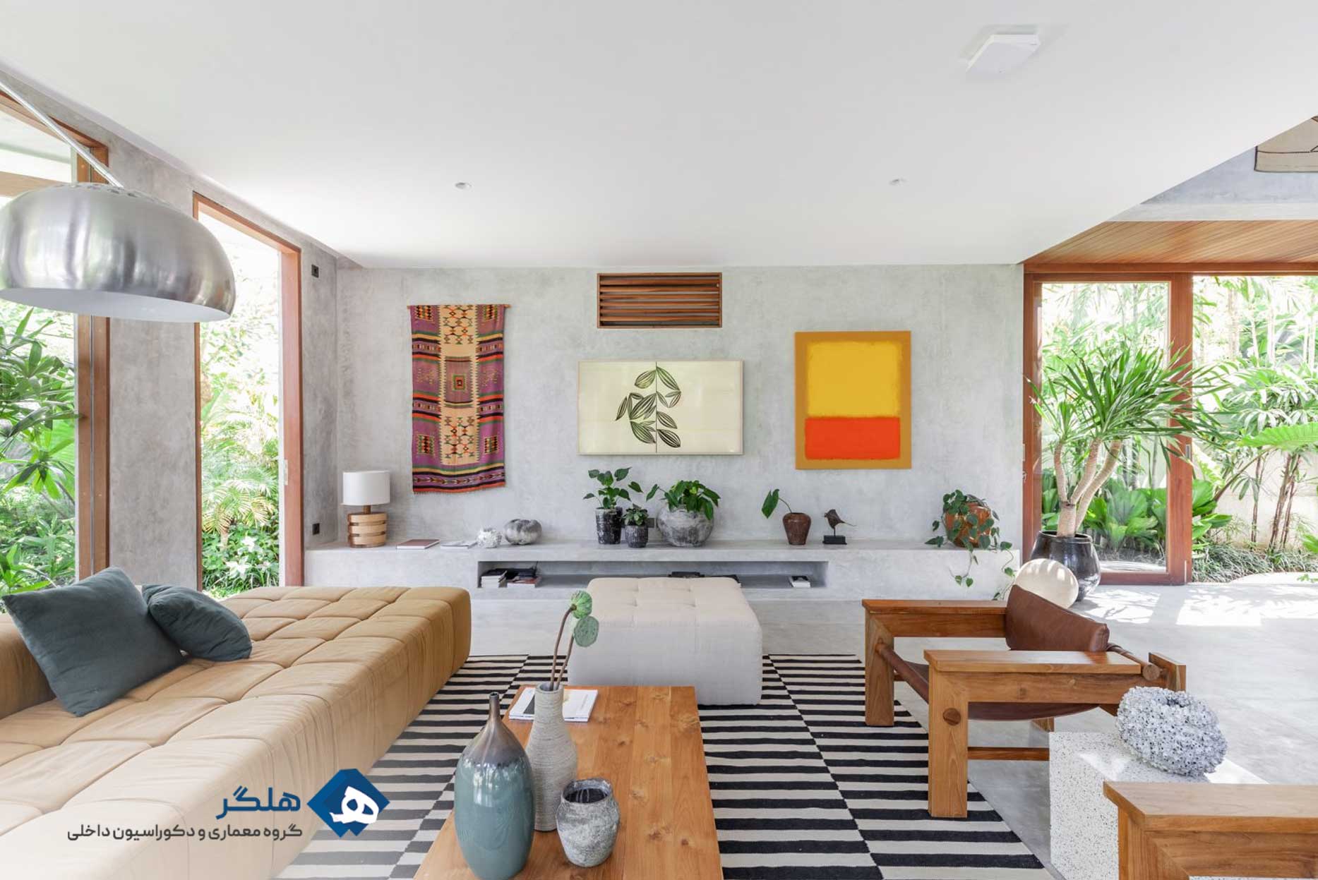 طراحی داخلی ویلا