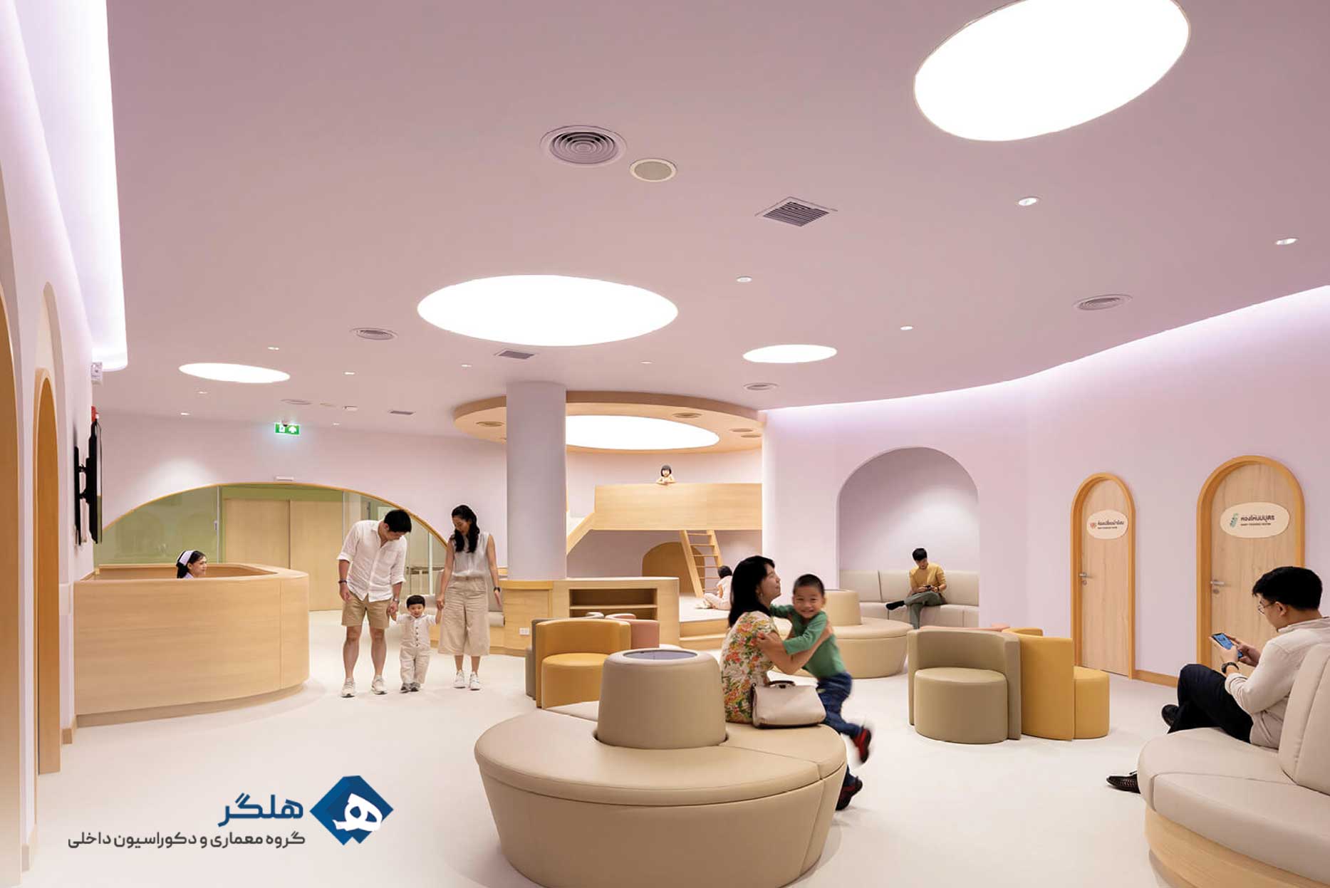 معماری داخلی بیمارستان