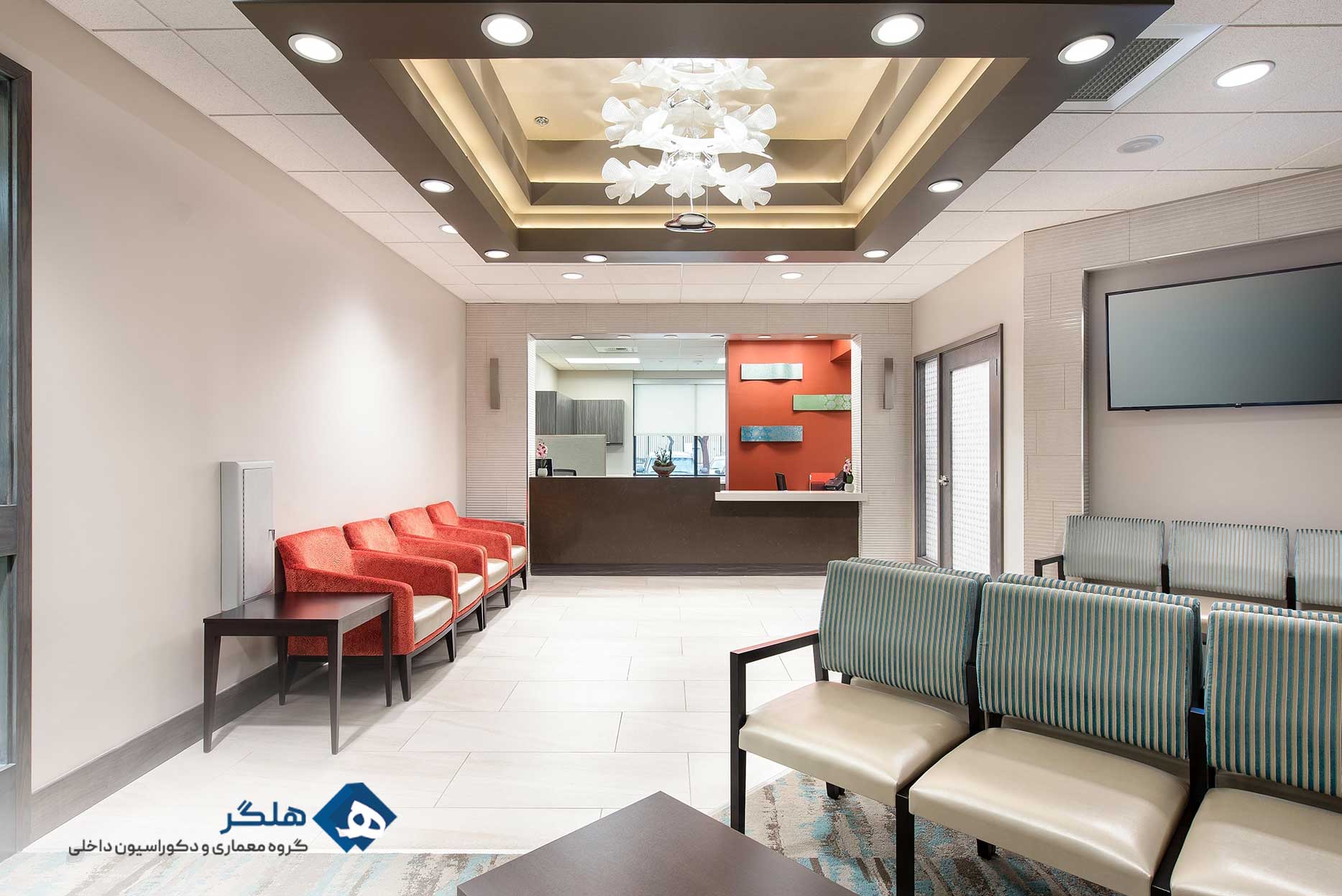 رنگ در طراحی داخلی بیمارستان