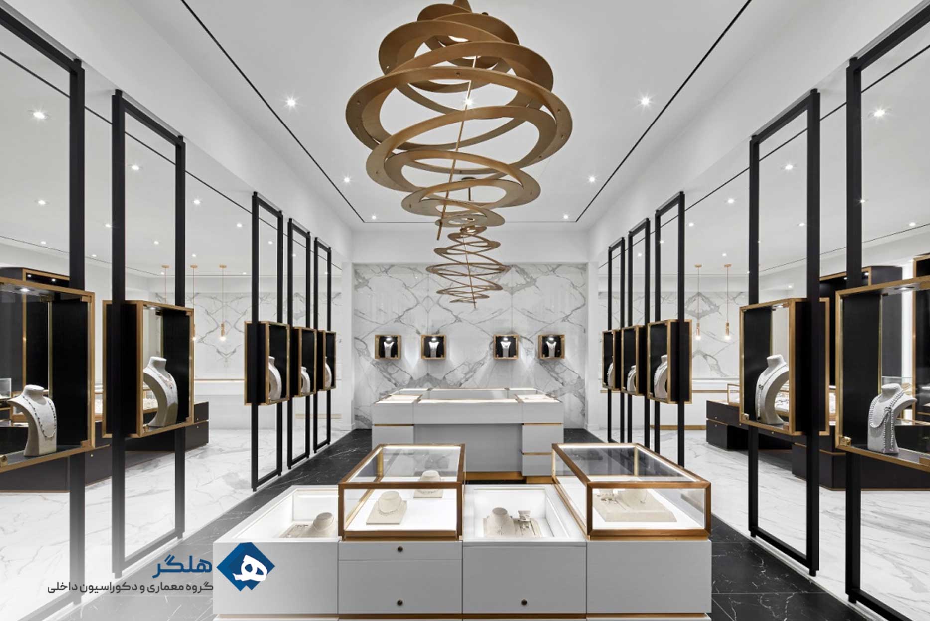 طراحی داخلی مغازه