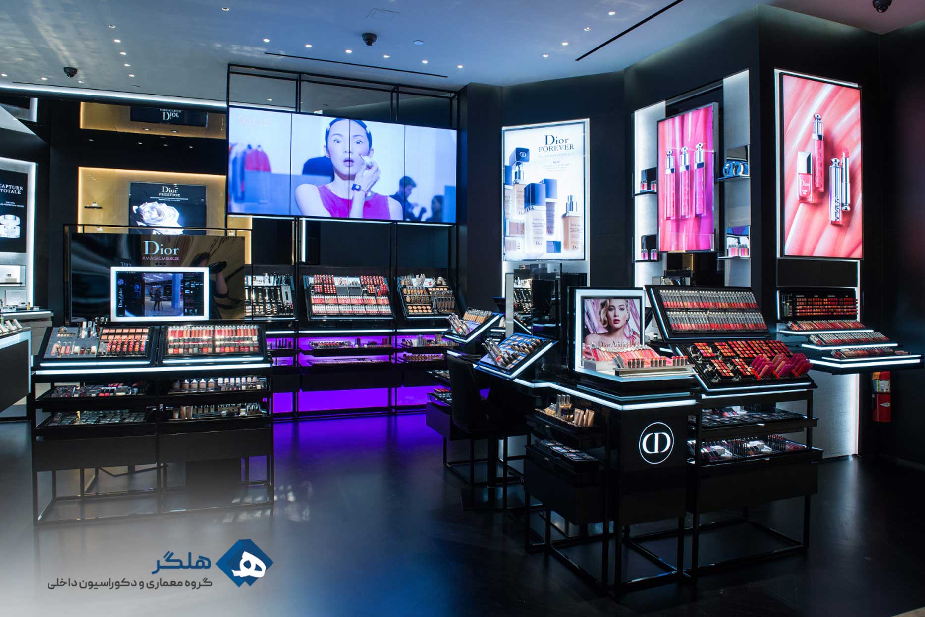 طراحی داخلی مغازه