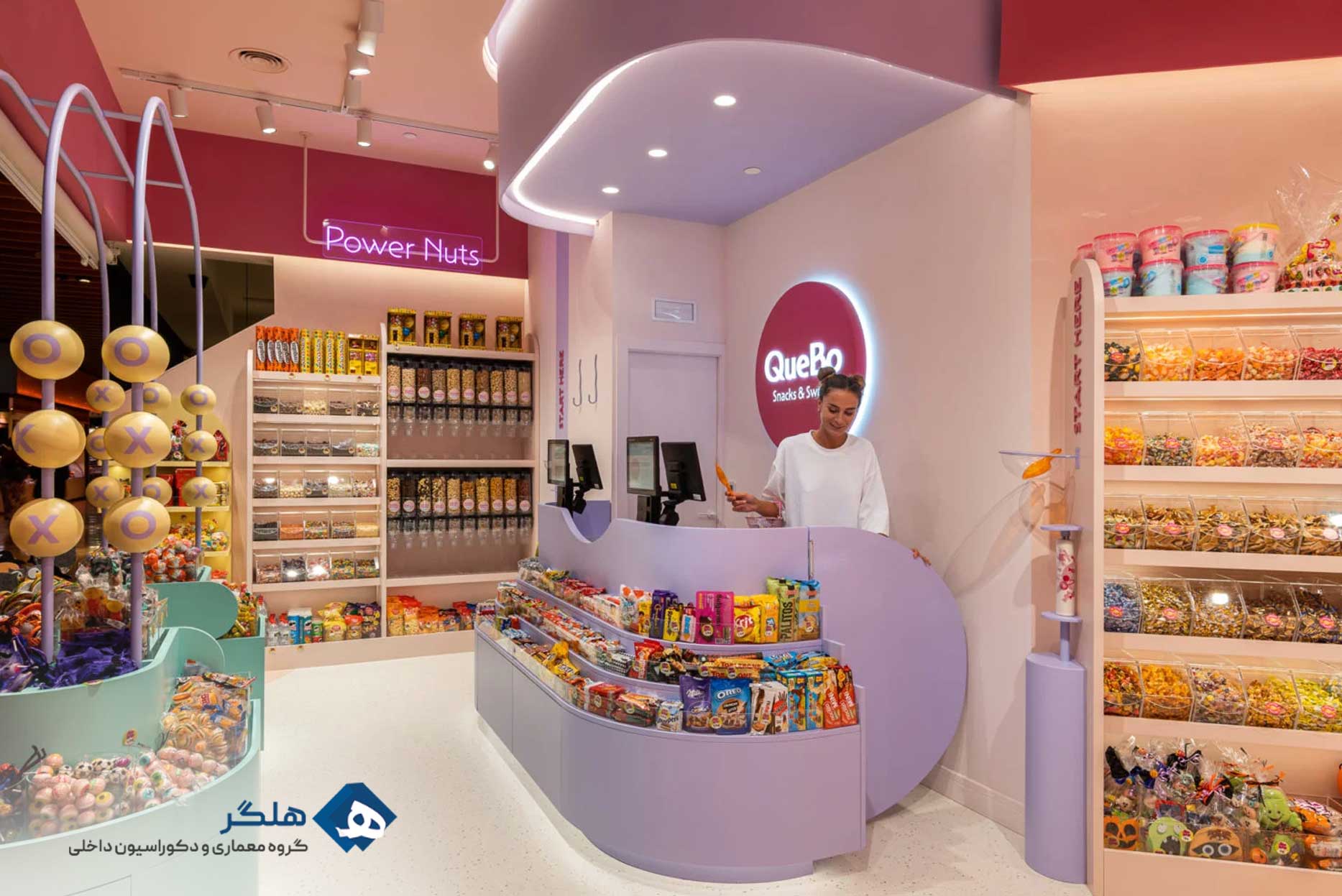 طراحی داخلی مغازه