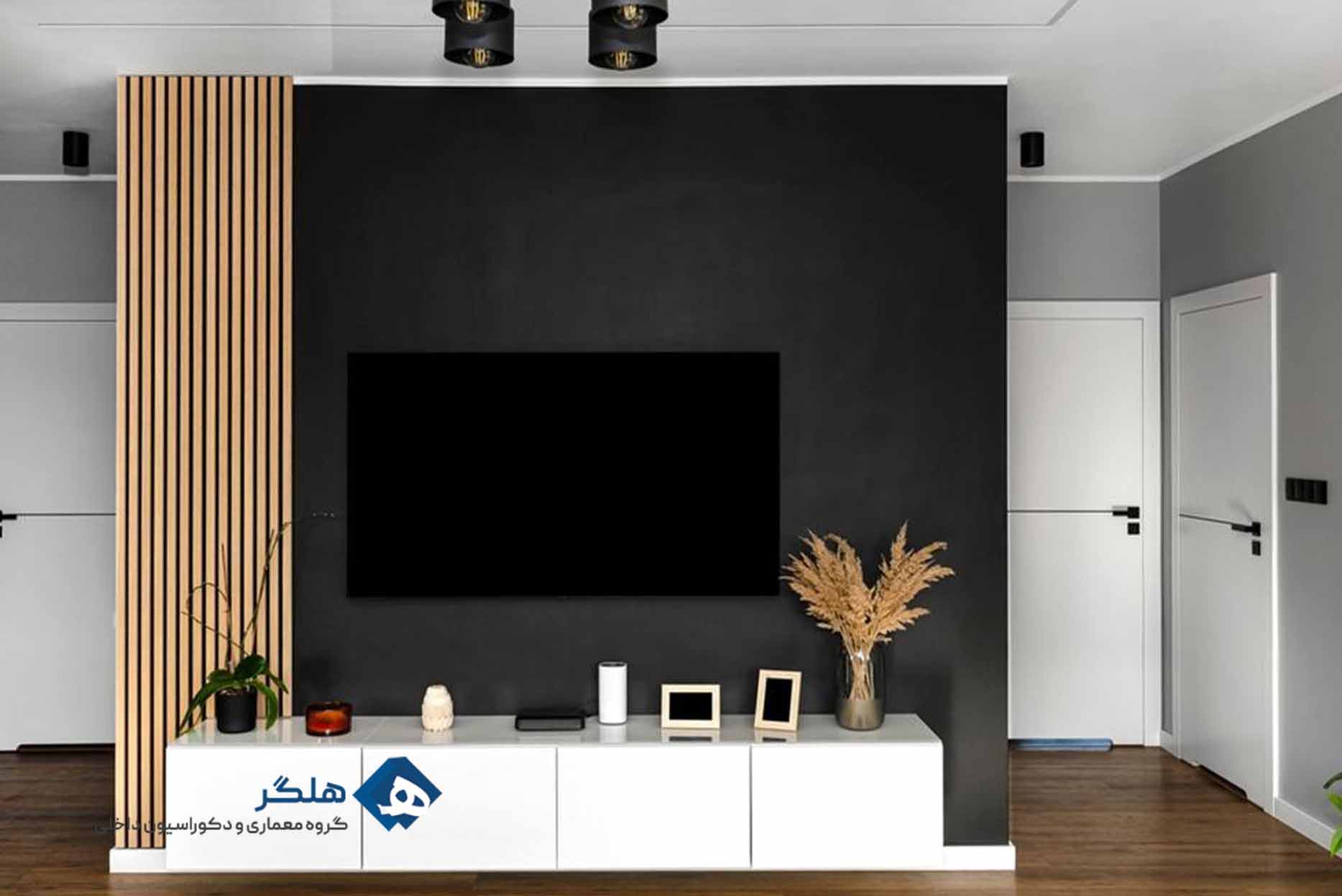 طراحی و اجرای تی وی وال