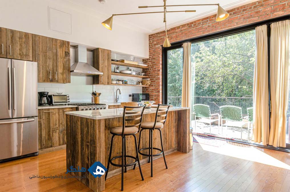 هزینه طراحی و اجرای دکوراسیون داخلی با متریال چوب