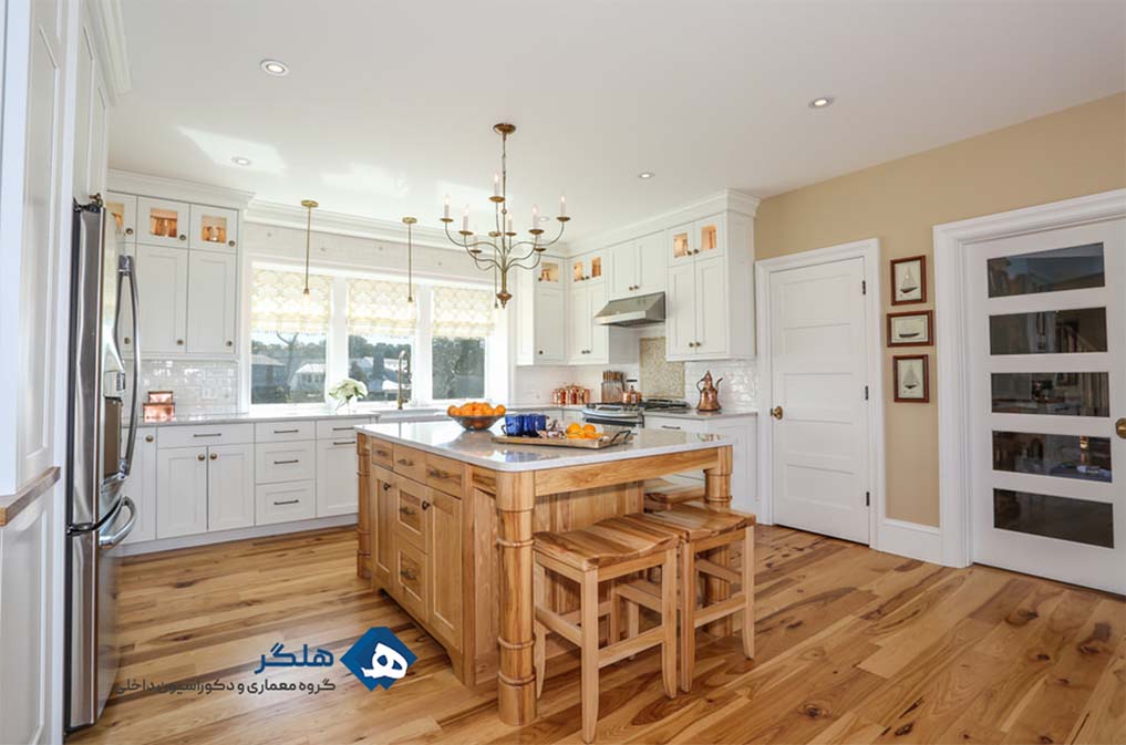 دکوراسیون داخلی با متریال چوبی