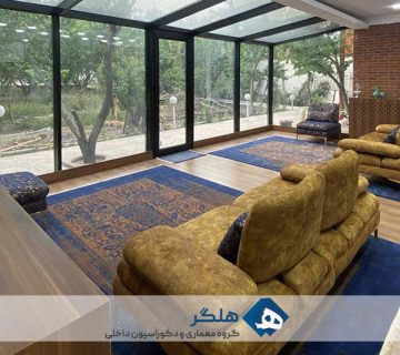 پروژه ی ویلایی مدرن