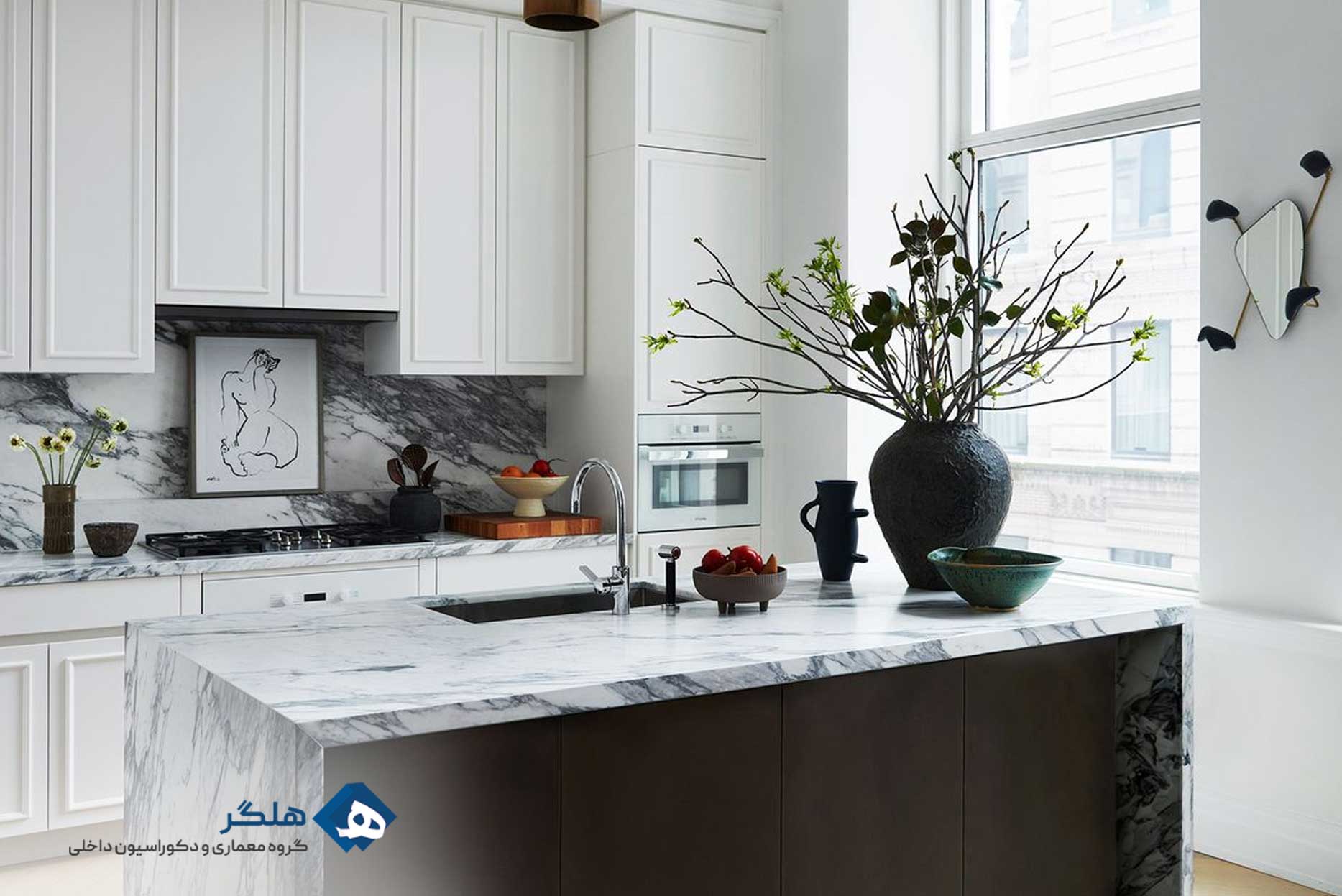 دکوراسیون کابینت آشپزخانه مدرن