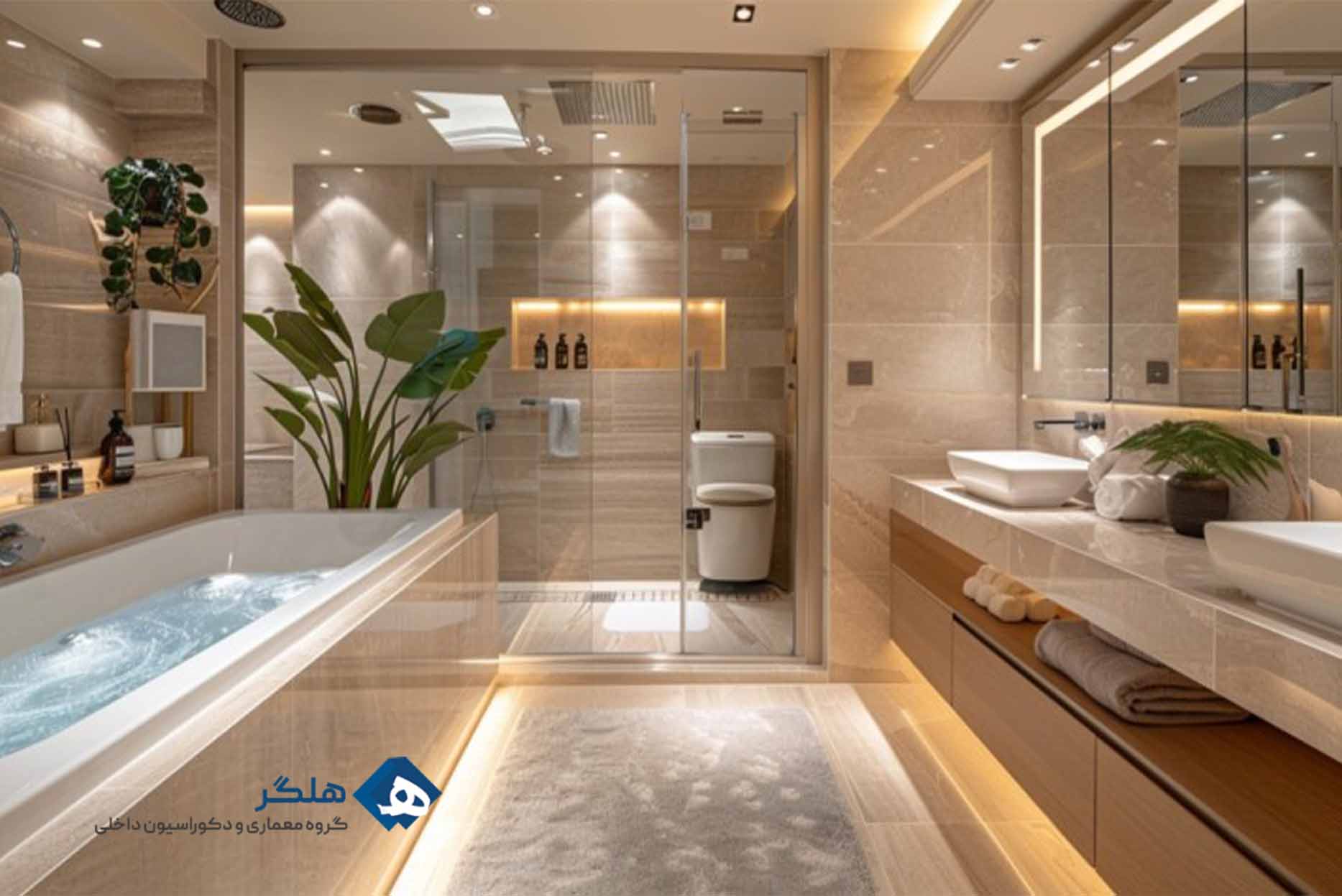 هزینه‌های دکوراسیون داخلی سرویس بهداشتی و حمام