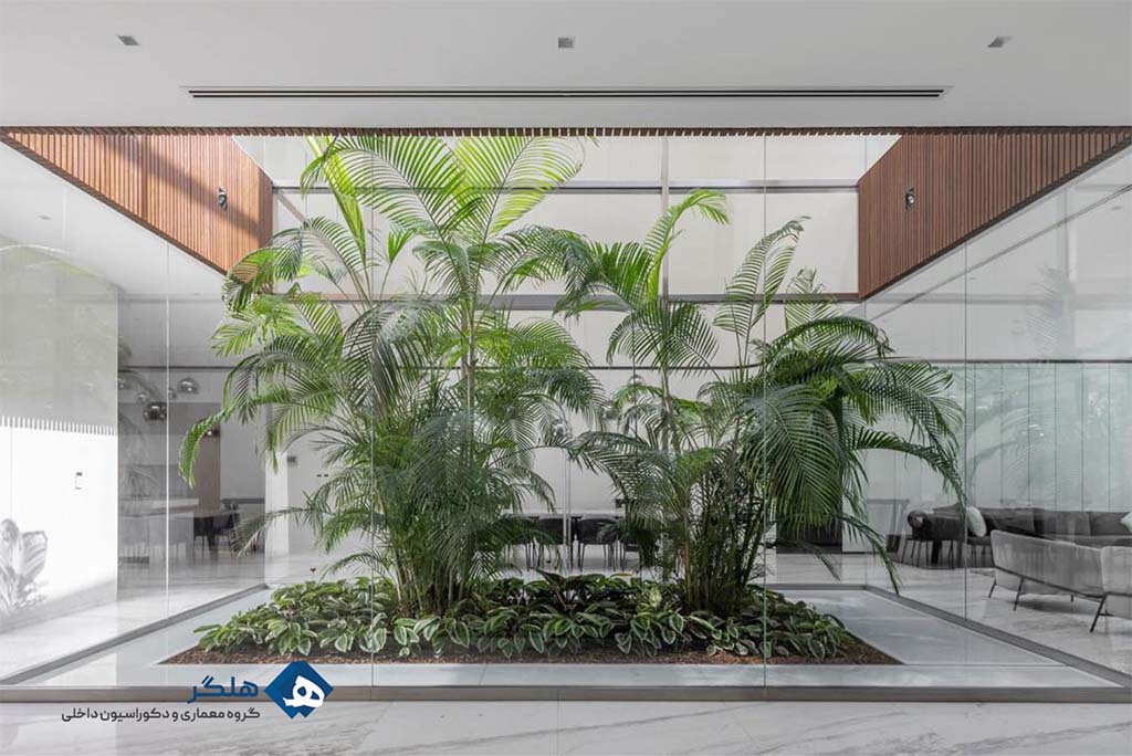 طراحی فضاهای نیمه‌باز