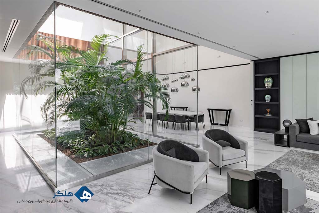 طراحی داخلی ویلاباغ