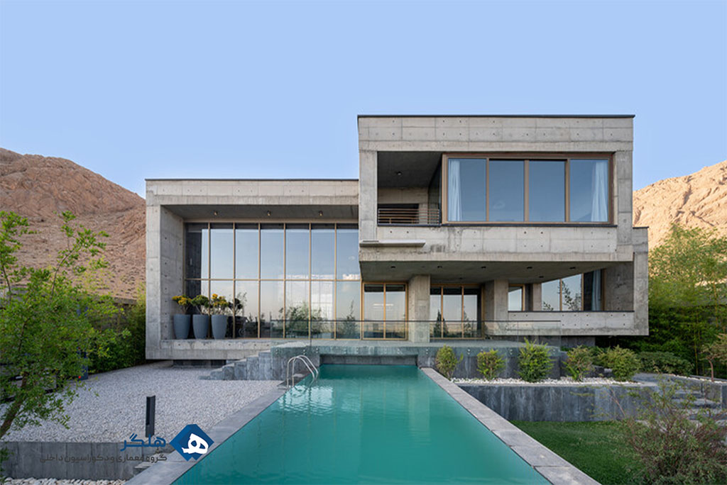طراحی نما و دکوراسیون داخلی ویلا
