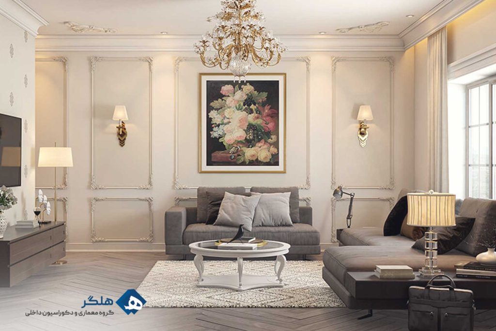 دکوراسیون داخلی نئوکلاسیک
