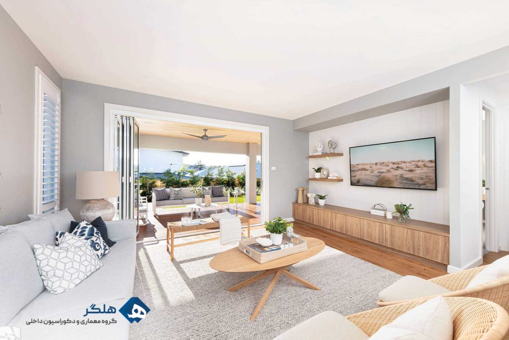 دکوراسیون داخلی فضای پذیرایی