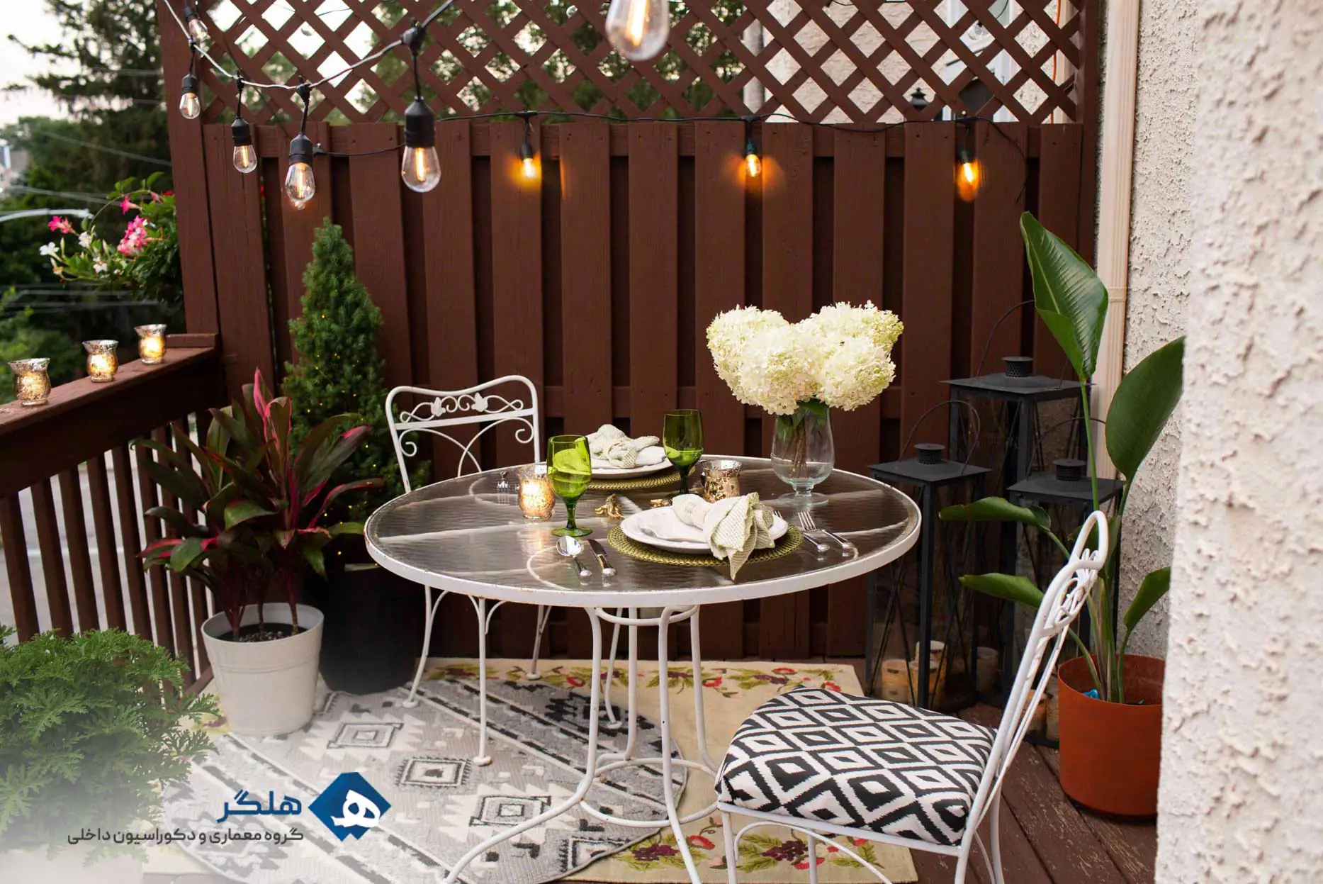 دکوراسیون بالکن های کوچک