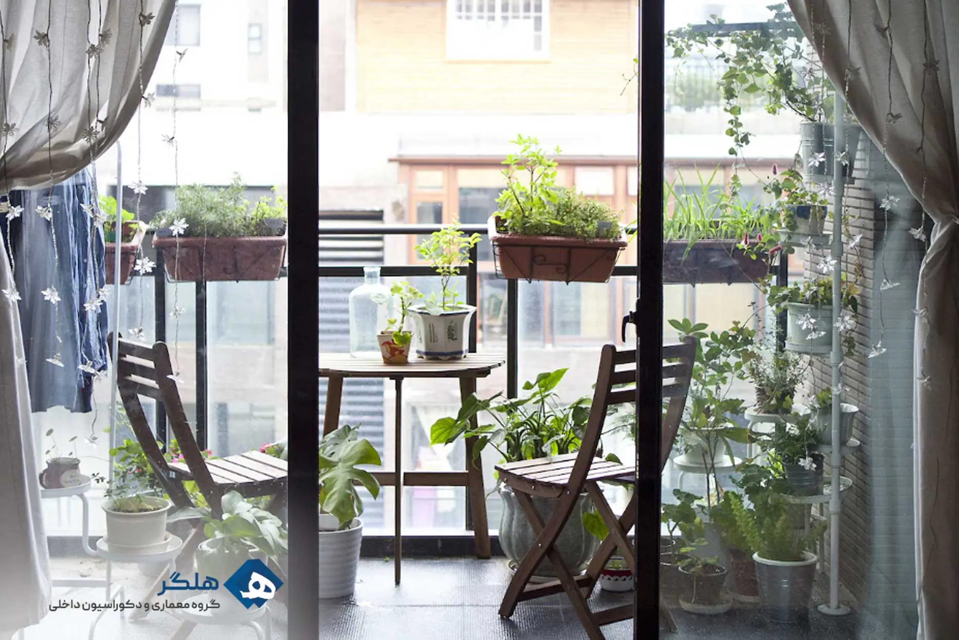طراحی تراس و بالکن کوچک