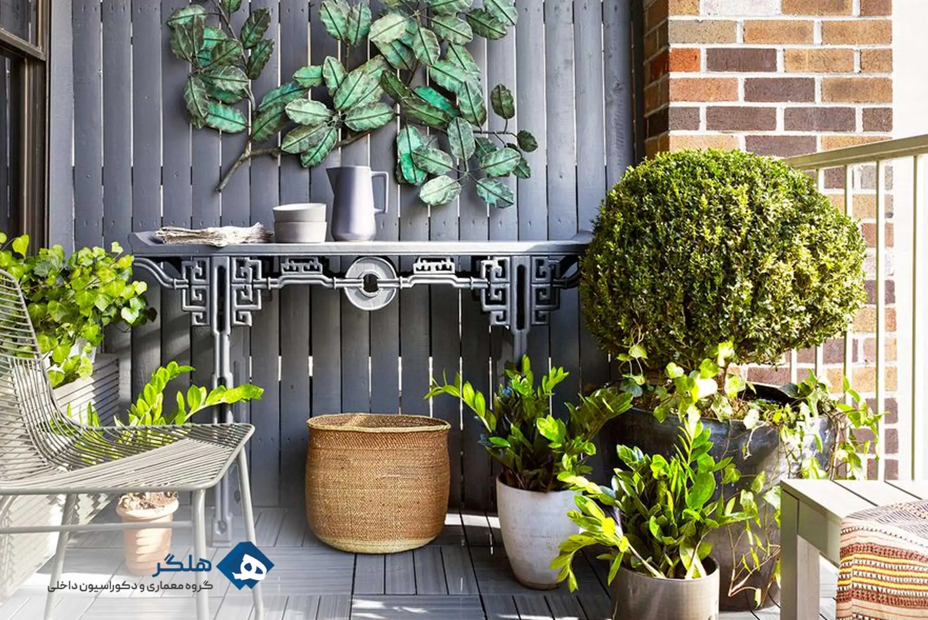دکوراسیون بالکن های کوچک