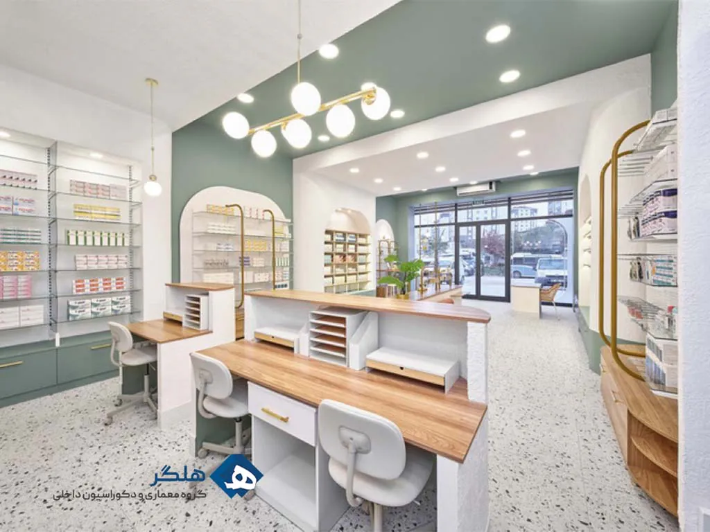 طراحی داخلی داروخانه