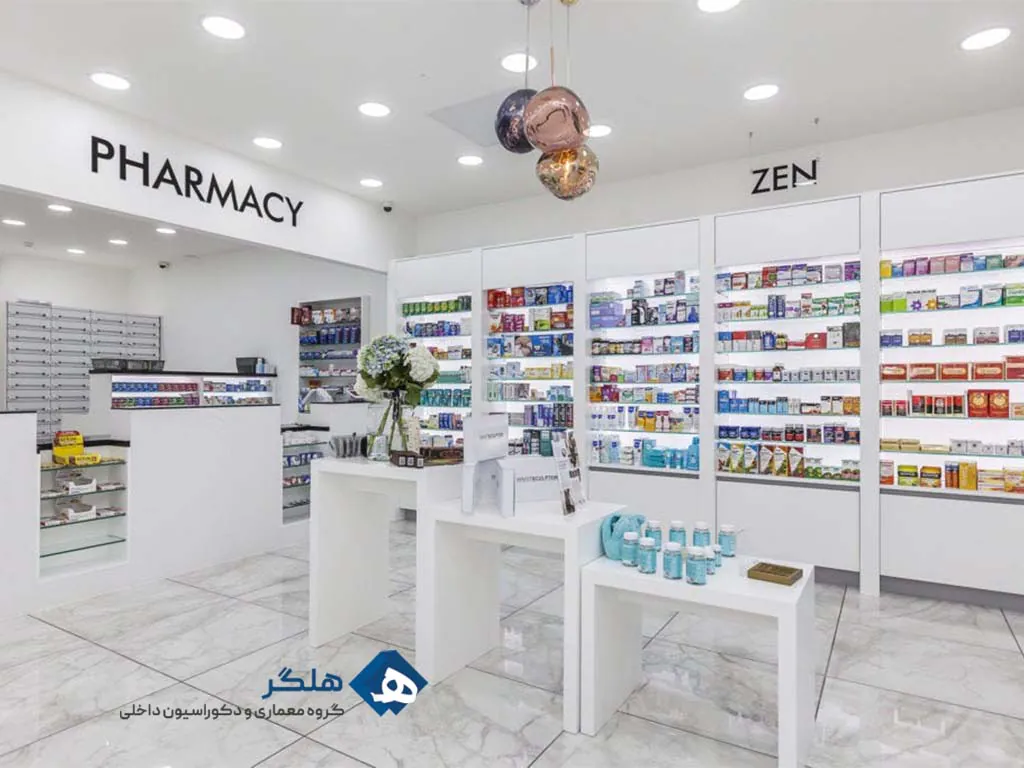 طراحی دکور داروخانه