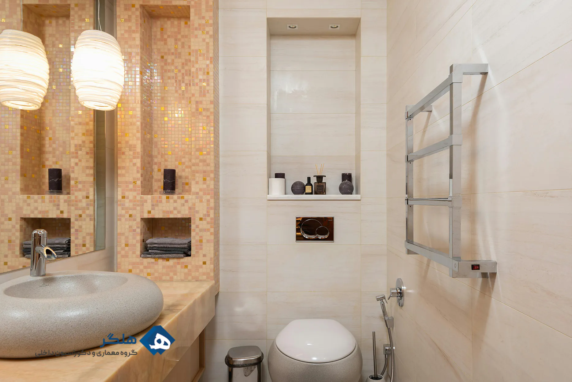 دکوراسیون سرویس بهداشتی منزل