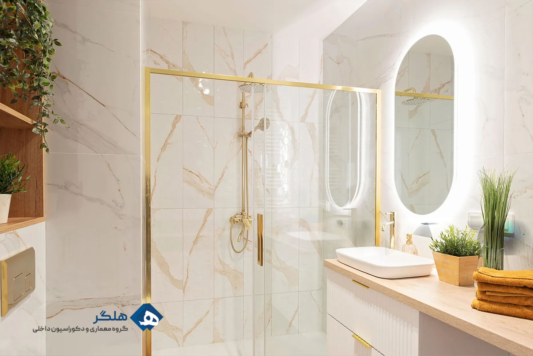 دکور دستشویی